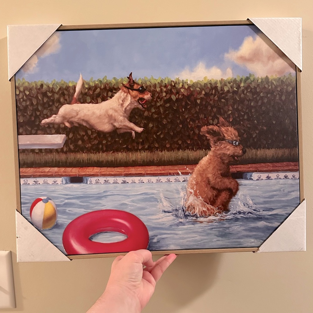 Dog wall art